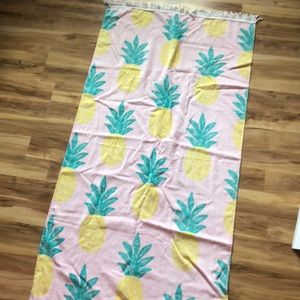 •final price• Pineapple beach towel